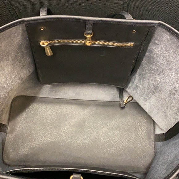 Michael Kors Jet Set black saffiano tote bag - Picture 2 of 11